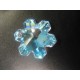 Crystal Blue AB STRASS Snowflake 25mm